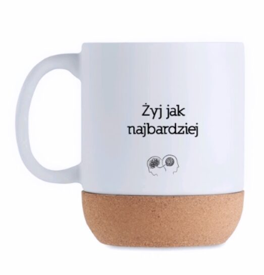 Wspierający Kubek - BIAŁY - obrazek 2